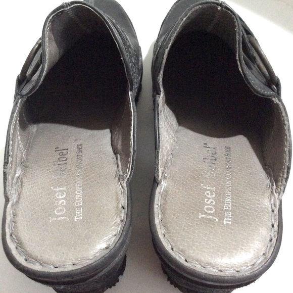 Josef Seibel leather Spirit of Nature mules - Picture 4 of 9